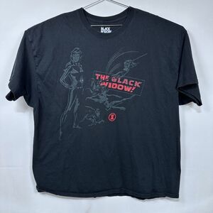 Marvel Studios Black Widow LootCrate Comic Retro Adult 3XL